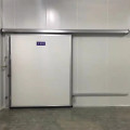 Insulated cooler sliding door