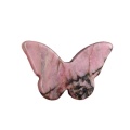 Gemstone 20x30 мм бабочка плоская подвеска натуральный камень хрустальный бабочка подвеска для ювелирных изделий.