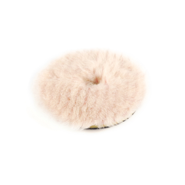 Maxshine Double Color Lamb Wool Cutting Pad with Premium Elastic Cushion