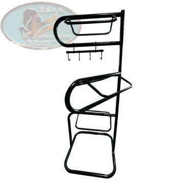 High-Density Stainless Steel Rotating Saddle Rack