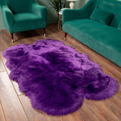 Faux Fur Carpet Customized Bedroom Carpet