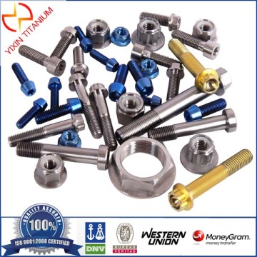 Titanium Alloy Flange Nut & Bolt DIN 6923
