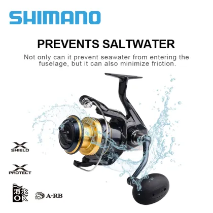 2021 Shimano Spheros SW 6000/8000 Surf Spinning Fishing Reel