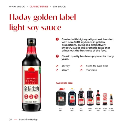 Haday signature dark soy sauce
