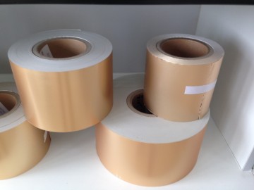 Colored cigarette aluminum foil sheet in roll