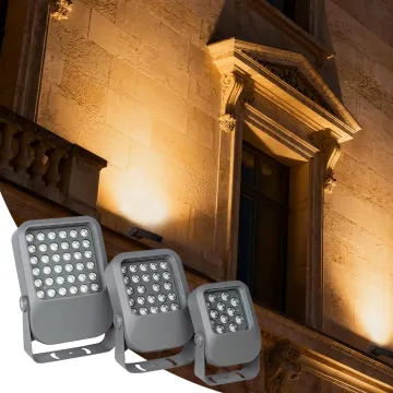 LED Flood Light Square Design for Building Facade