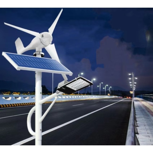 Ветровой солнечный гибридный контроллер уличный свет на открытом воздухе