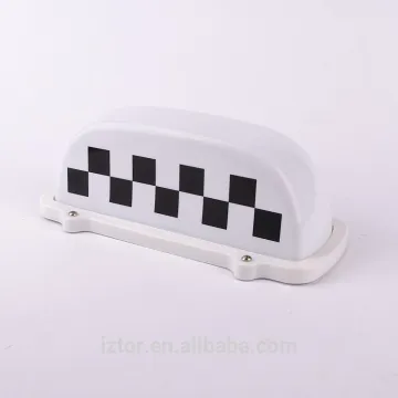12V led Car Taxi Roof Top Sign Light Lamp for blue/pink/white/red/green
