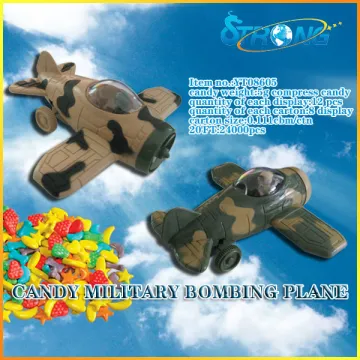 Pull line plane candy toy from factory
