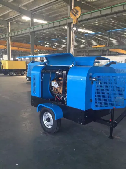 58kw 0.8bar Diesel Direct Driven Screw Air Compressor