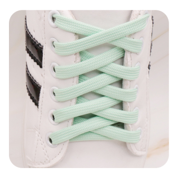 Weiou Produsen Kustom Logo Kustom Solid Warna Solid 100cm Shoelaces Untuk Sepatu Sneak