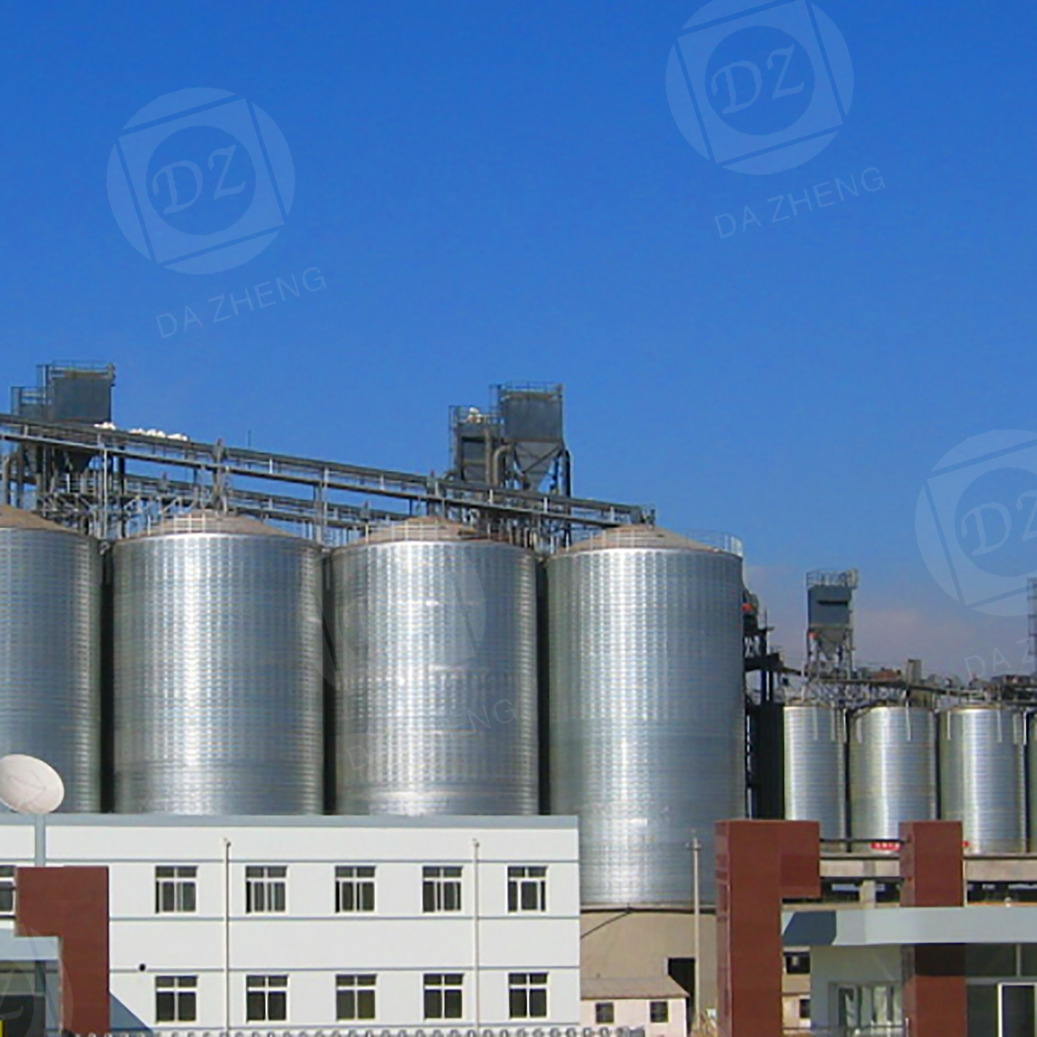 Controlled moisture salt steel plate warehouse