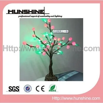 beautiful emulation cherry outdoor decorated christmas trees