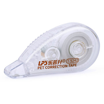 Transparent Mini Size Plain Series Chinese Correction Tape with Simple Design