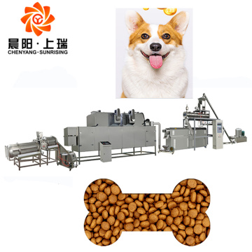 Automatic pet dog food manufacturing machine