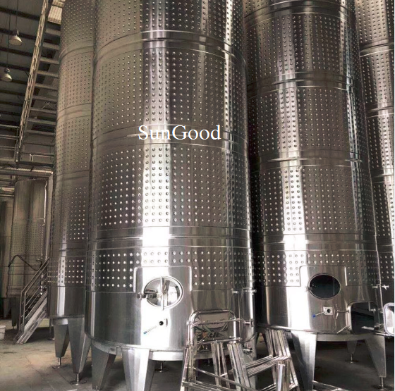 Winery/Cider/Wine/White/Grape/Stainless Steel Pico Fermenter/Vessel with cooling jacket/Transport tank/Blending Tank