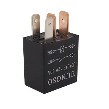 HUNGSO Violet Universal Car Relay 12V/24V 30A