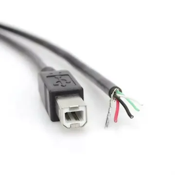 OEM/ODM Open wire cord Pigtail Data Charging Cable