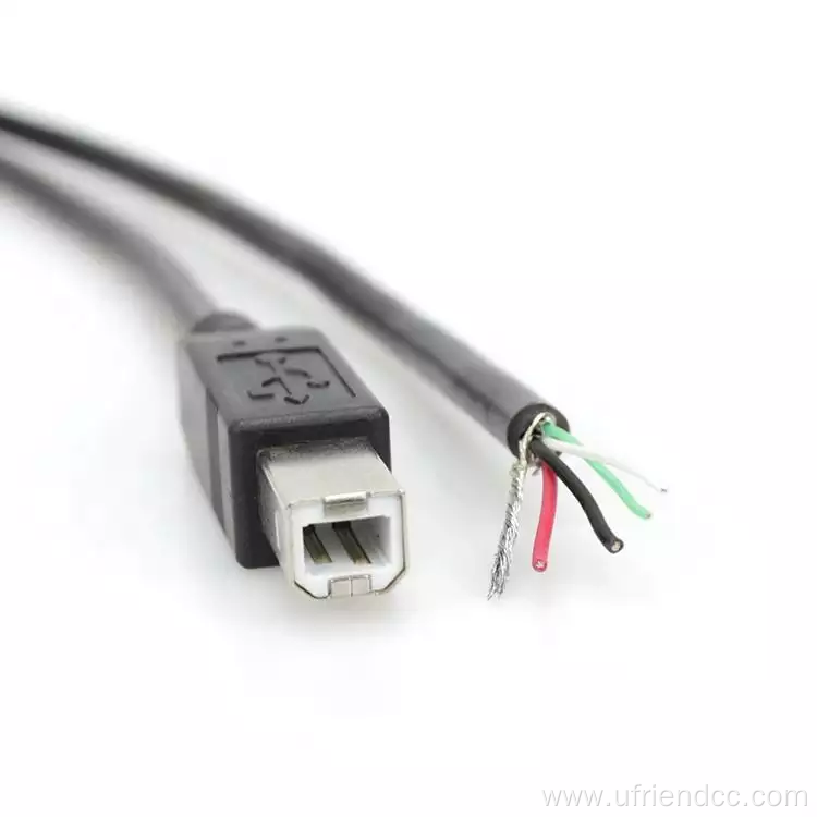 OEM/ODM Open wire cord Pigtail Data Charging Cable