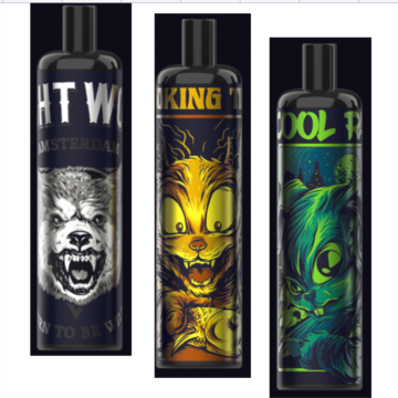 Bobina de malla de 5000puffs desechable e cig vape