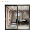 Aluminum Sliding Door Commercial Frame Simple Waterproof