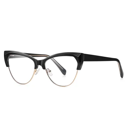 Metal TR90 Optical Eyeglasses