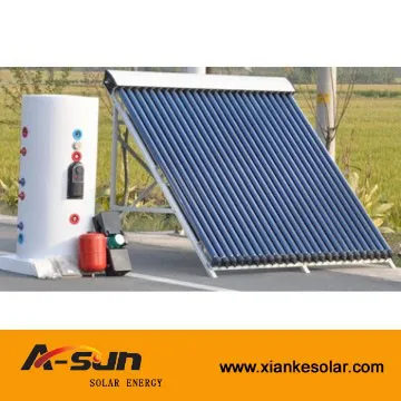 Separated and Pressurized Solar Water Heater