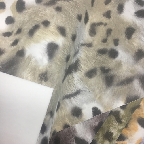 Wholesale Leopard pattern PU Synthetic leather