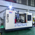 Torno de corte y fresado vertical de máquina CNC de 5 ejes
