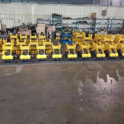 Excavator Attachments and Vibrating Plate Compactors for Construction Machinery