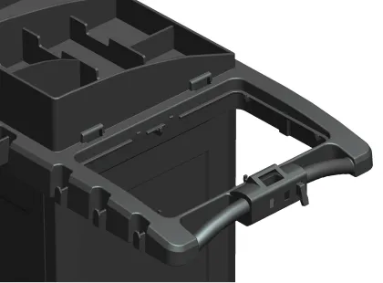 OEM/ODM Battery-Powered Housekeeper Trolley Maids Cart