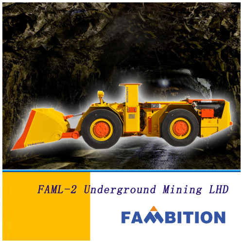 Diesel China Articulated Rock Mining Underground LHD Loader