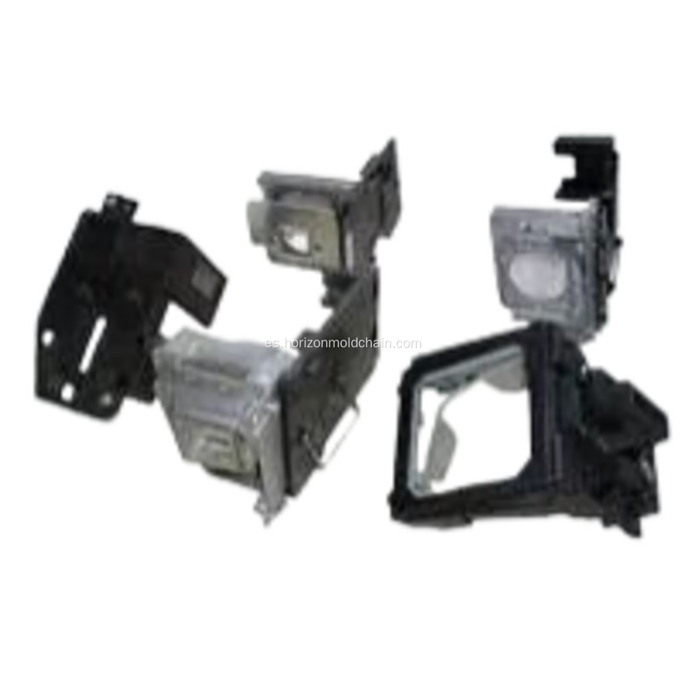 Moldes de plástico para componentes de iluminación automotriz