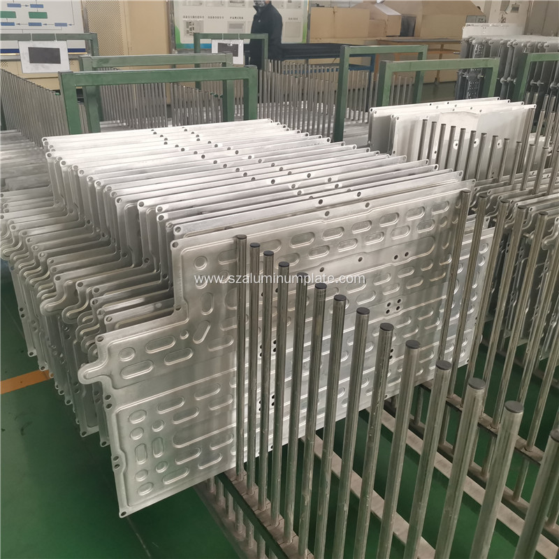 vacuum brazing aluminum water cooling plate heat exchanger