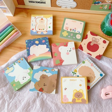 Phim hoạt hình dễ thương ghi chú pad sinh viên tùy chỉnh kawaii notepad