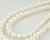 White freshwater button pearl 16-inch loose strand on wholesale