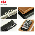 Business wordpad notebook with closure button