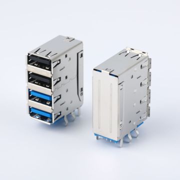 USB 2.0+3.0 fourth floor connector