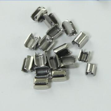 Stainless Steel U Top Stopper for bag zipper