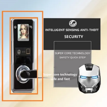 US standard fingerprint password smart lock