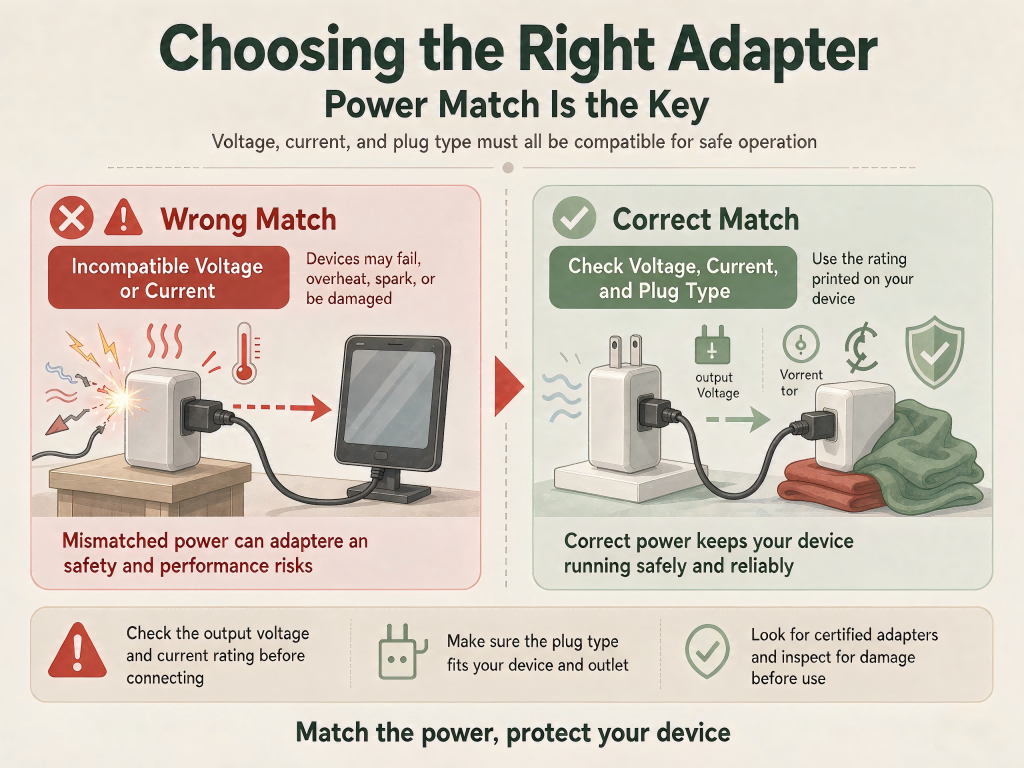 Choosing an adapter