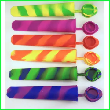 Custom Silicone Ice Cube Tray with Attached Lid