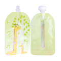 Easy Tear Hot stamping clear drink pouch