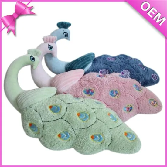 Attractive Decorative Plush King of bird Stuffed plush peacock Toy