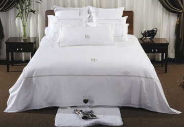 classic hotel linen, 60s satin 4pcs bedding set,5 star hotel linen