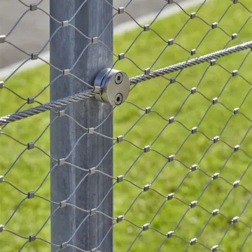 SS304 Stainless Steel Wire Rope Mesh for Zoo Fencing