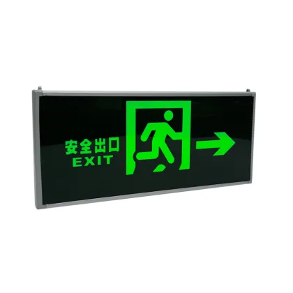 110-220V Acrylic Evacuation Indicator Light for Hotels, Hospitals, and Libraries - Foreign Trade Emergency Exit Sign