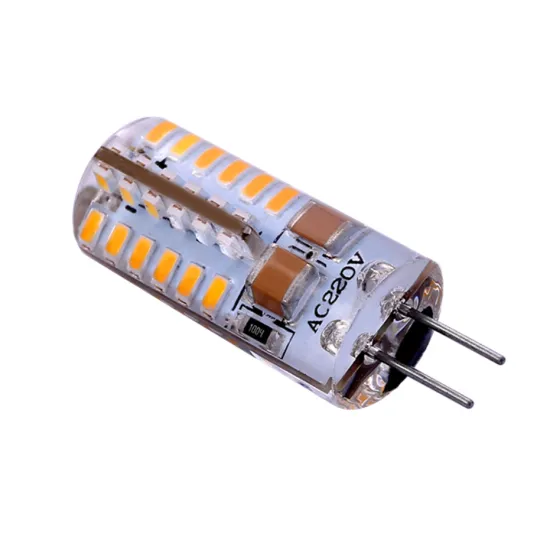 110V/220V G4 LED Bulb - 2.5W Silicone 48 LEDs 3014SMD No Flicker for Crystal Chandelier Lighting