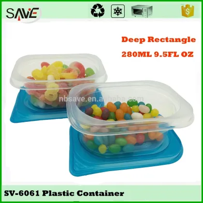 2016 New premium colorful large round custom made cookies plastic container