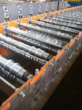 automatic roofing tile wall and roof panel rolled steel sheet cold roll forming machine